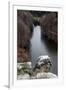 Wiembecke pond at  the Externsteine-By-Framed Photographic Print