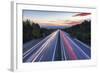 Wiener Au§enring Autobahn A21' (Highway), View from Gie§hŸbl to Vienna, Austria, Europe-Gerhard Wild-Framed Photographic Print