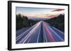 Wiener Au§enring Autobahn A21' (Highway), View from Gie§hŸbl to Vienna, Austria, Europe-Gerhard Wild-Framed Photographic Print