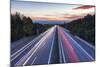 Wiener Au§enring Autobahn A21' (Highway), View from Gie§hŸbl to Vienna, Austria, Europe-Gerhard Wild-Mounted Photographic Print