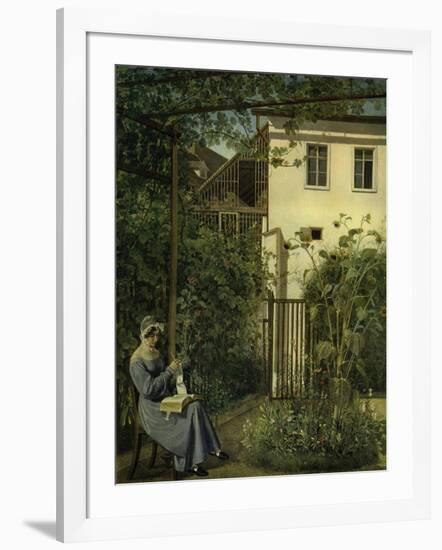 "Wiener Hausgarten" (Vienna Garden)-Eduard Ritter Von Engerth-Framed Giclee Print