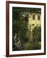 "Wiener Hausgarten" (Vienna Garden)-Eduard Ritter Von Engerth-Framed Giclee Print