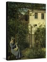 "Wiener Hausgarten" (Vienna Garden)-Eduard Ritter Von Engerth-Stretched Canvas