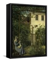"Wiener Hausgarten" (Vienna Garden)-Eduard Ritter Von Engerth-Framed Stretched Canvas