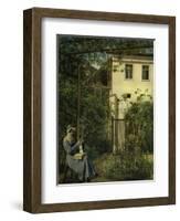 "Wiener Hausgarten" (Vienna Garden)-Eduard Ritter Von Engerth-Framed Giclee Print