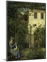 "Wiener Hausgarten" (Vienna Garden)-Eduard Ritter Von Engerth-Mounted Giclee Print