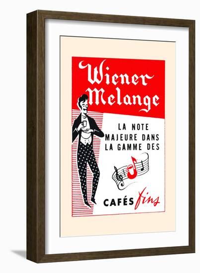 Wiener Melange-null-Framed Art Print