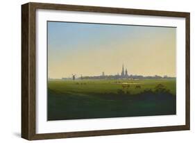 Wiesen Bei Greifswald, um 1822-Caspar David Friedrich-Framed Giclee Print