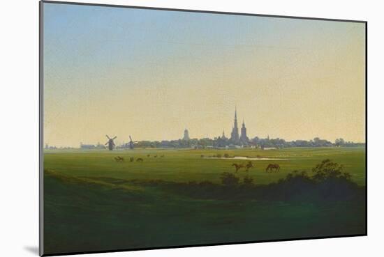 Wiesen Bei Greifswald, um 1822-Caspar David Friedrich-Mounted Giclee Print