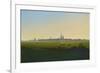 Wiesen Bei Greifswald, um 1822-Caspar David Friedrich-Framed Giclee Print