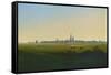 Wiesen Bei Greifswald, um 1822-Caspar David Friedrich-Framed Stretched Canvas