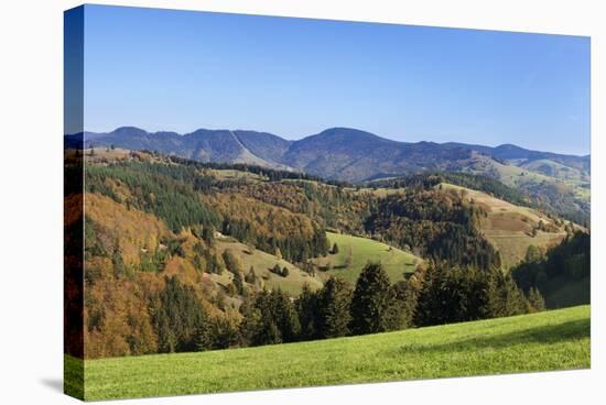 Wiesental Valley, Black Forest, Baden Wurttemberg, Germany, Europe-Markus-Stretched Canvas