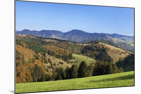 Wiesental Valley, Black Forest, Baden Wurttemberg, Germany, Europe-Markus-Mounted Photographic Print
