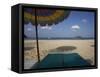 Wiew from a Sunbed, Kata Beach, Phuket, Thailand-Joern Simensen-Framed Stretched Canvas