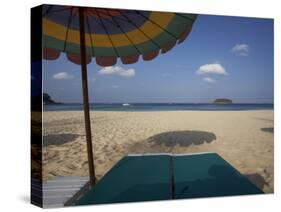 Wiew from a Sunbed, Kata Beach, Phuket, Thailand-Joern Simensen-Stretched Canvas