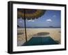 Wiew from a Sunbed, Kata Beach, Phuket, Thailand-Joern Simensen-Framed Photographic Print