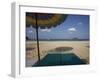 Wiew from a Sunbed, Kata Beach, Phuket, Thailand-Joern Simensen-Framed Photographic Print