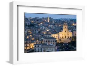 Wiew of Baroque Town-luiginifosi.it-Framed Photographic Print