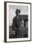 Wife and Child of Tractor Driver-Dorothea Lange-Framed Art Print