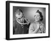 Wife Leading Husband with Noose-Philip Gendreau-Framed Photographic Print