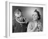 Wife Leading Husband with Noose-Philip Gendreau-Framed Photographic Print