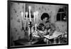 Wife of Senator Jackie Kennedy Reading Book to Her Daughter Caroline In Family's summer home-Alfred Eisenstaedt-Framed Photographic Print