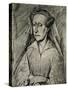 Wife of the Artist-Rogier van der Weyden-Stretched Canvas