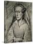 Wife of the Artist-Rogier van der Weyden-Stretched Canvas