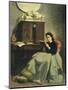 Wife Reading-Michele Gordigiani-Mounted Giclee Print