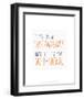 Wifi Signal - Wink Designs Contemporary Print-Michelle Lancaster-Framed Art Print