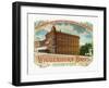 Wiggenhorn Brothers Brand Cigar Box Label-Lantern Press-Framed Art Print