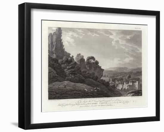 Wigmore Castle-Thomas Hearne-Framed Giclee Print