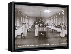 Wigram Ward of King's College Hospital, Denmark Hill, S.E. London-null-Framed Stretched Canvas