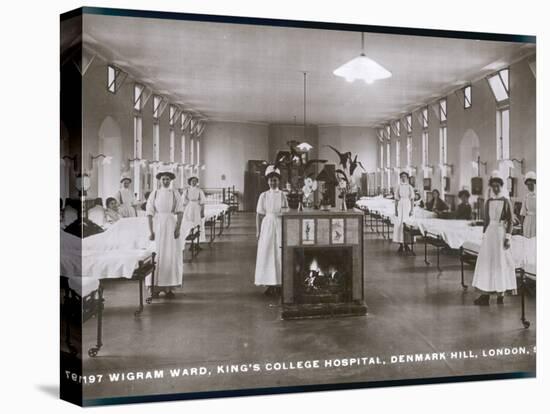 Wigram Ward of King's College Hospital, Denmark Hill, S.E. London-null-Stretched Canvas