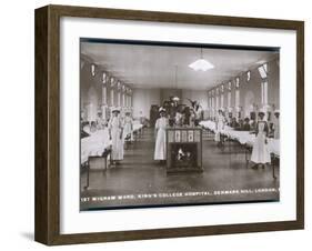 Wigram Ward of King's College Hospital, Denmark Hill, S.E. London-null-Framed Photographic Print