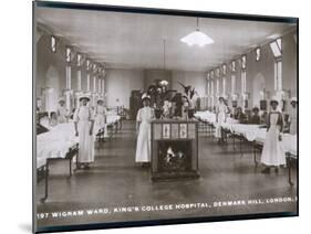 Wigram Ward of King's College Hospital, Denmark Hill, S.E. London-null-Mounted Photographic Print