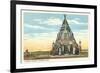Wigwam Gas Station, Browning, Montana-null-Framed Premium Giclee Print