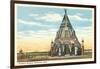 Wigwam Gas Station, Browning, Montana-null-Framed Art Print