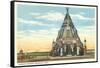 Wigwam Gas Station, Browning, Montana-null-Framed Stretched Canvas