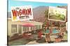 Wigwam Hotel, Vintage Motel-null-Stretched Canvas