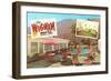 Wigwam Hotel, Vintage Motel-null-Framed Art Print