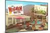 Wigwam Hotel, Vintage Motel-null-Mounted Art Print