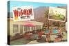 Wigwam Hotel, Vintage Motel-null-Stretched Canvas