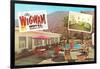 Wigwam Hotel, Vintage Motel-null-Framed Art Print