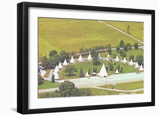 Wigwam Village #2, Cave City, Kentucky, C.1950-70-null-Framed Giclee Print