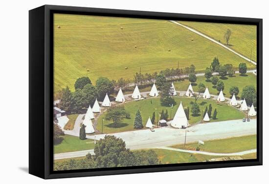 Wigwam Village #2, Cave City, Kentucky, C.1950-70-null-Framed Stretched Canvas