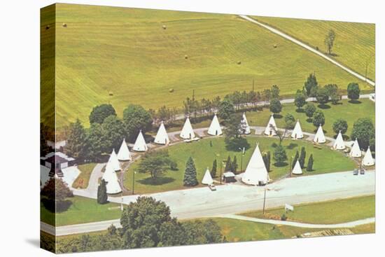 Wigwam Village #2, Cave City, Kentucky, C.1950-70-null-Stretched Canvas