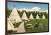 Wigwam Village Motel-null-Framed Art Print