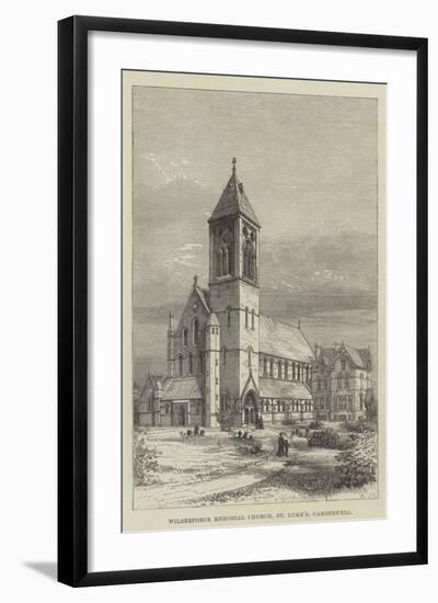 Wilberforce Memorial Church, St Luke'S, Camberwell-null-Framed Giclee Print