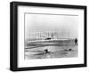Wilbur and Orville Wright and the First Powered Flight, North Carolina, December 17 1903-null-Framed Giclee Print